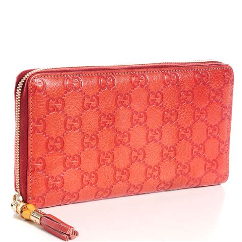 orange gucci wallet mens|gucci guccissima wallet.